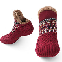 Load image into Gallery viewer, Warm Non-slip Slipper Socks

