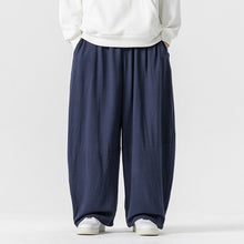 Load image into Gallery viewer, Retro Linen Wide-leg Lantern Pants
