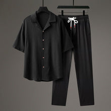 Load image into Gallery viewer, Thin Summer Solid Color Two-piece set
