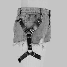 Load image into Gallery viewer, Thigh Restraint Leather Waist Chain Strap
