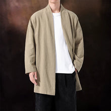 Load image into Gallery viewer, Retro Mid-length Zen-style Coat

