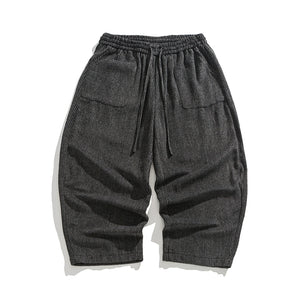 Vintage Corduroy Loose Casual Wide-leg Trousers