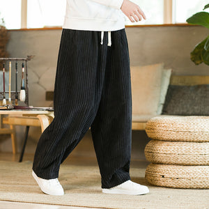 Vintage Loose Corduroy Casual Pants