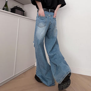 Vintage Knee Tassel Jeans