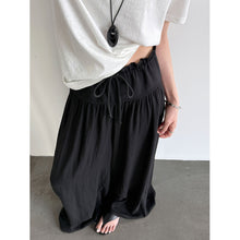 Load image into Gallery viewer, High-waisted Drawstring Pleated Culottes
