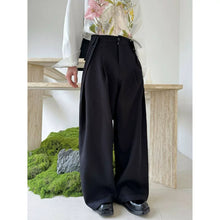Load image into Gallery viewer, Mid-high Waist Pleated Casual Pants
