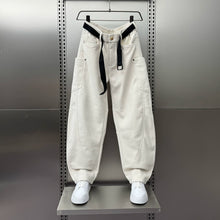 Load image into Gallery viewer, Casual Loose Elastic Waist Scimitar Trousers
