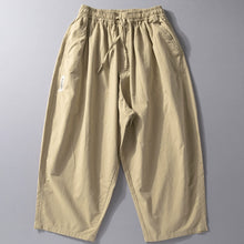 Load image into Gallery viewer, Japanese Loose Wide-leg Cropped Carrot Pants
