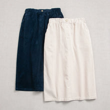 Load image into Gallery viewer, Corduroy Elastic Waist Midi Skirt
