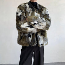 Load image into Gallery viewer, Winter Retro Faux Fur Jacket
