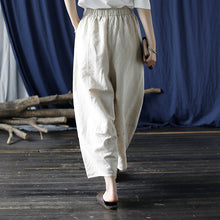 Load image into Gallery viewer, Distressed Washed Loose Casual Wide-leg Pants
