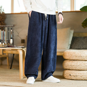 Vintage Loose Corduroy Casual Pants