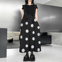 Load image into Gallery viewer, Polka Dot Print LooseWide-leg Overalls
