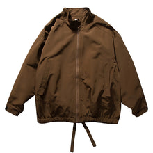 Load image into Gallery viewer, Stand-up Collar Loose Casual Solid Color Jacket
