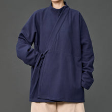 Load image into Gallery viewer, Winter Fleece-lined Layering Robe Coat
