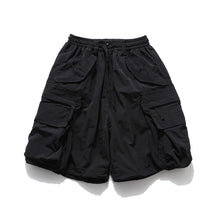 Load image into Gallery viewer, Large Pocket Zipper Casual Loose Shorts
