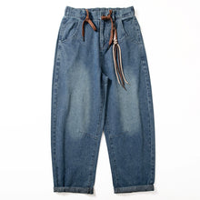 Load image into Gallery viewer, Machete Denim Loose Casual Trousers
