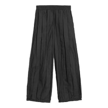 Load image into Gallery viewer, Women's Elastic-waist Pleated Draped Loose Balloon Pants
