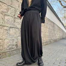 Load image into Gallery viewer, Irregular Wide-leg Multi-layered Pleated Harem Pants
