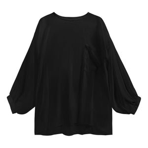 Round Neck Dolman Sleeve T-Shirt