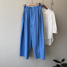 Load image into Gallery viewer, High Waist Straight Loose Casual Wide Leg Pants

