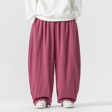 Load image into Gallery viewer, Retro Linen Wide-leg Lantern Pants
