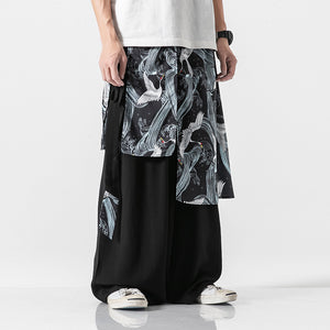 Crane Linen Wide Leg Pants