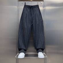 Load image into Gallery viewer, Vertical Striped Loose Casual Pants
