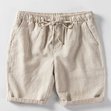 Load image into Gallery viewer, Retro Loose Elastic Waist Breathable Casual Shorts
