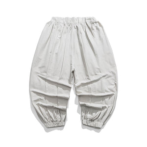Loose-fitting Trouser Leg Cuffs Bloomers