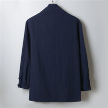 Load image into Gallery viewer, Fake Two-piece Retro Casual Loose Shirt
