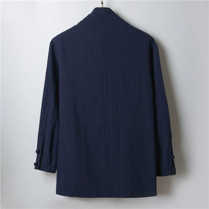 Fake Two-piece Retro Casual Loose Shirt