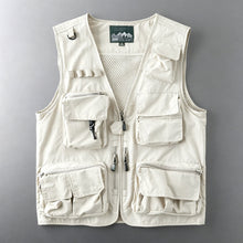 Load image into Gallery viewer, Multi-pocket Loose Casual Work Vest
