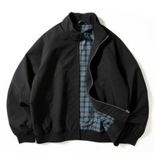 Load image into Gallery viewer, Retro Stand-up Collar Plaid Lining Jacket
