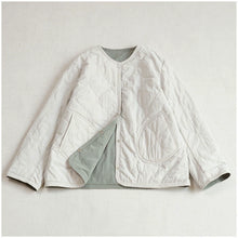 Load image into Gallery viewer, Japanese Retro Round Neck Loose Cotton Jacket
