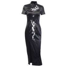 Load image into Gallery viewer, Buttoned Embroidered Slim Dress
