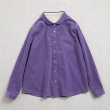 Load image into Gallery viewer, Fine-striped Pure Cotton Corduroy Shirt
