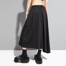 Load image into Gallery viewer, Irregular Elastic A-line Skirt
