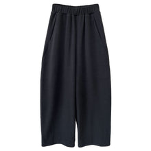 Load image into Gallery viewer, High-waisted Elasticated Casual Straight Trousers
