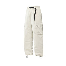 Load image into Gallery viewer, Winter White Duck Down Softshell Waterproof Warm Ski Pants
