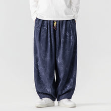 Load image into Gallery viewer, Corduroy Printed Casual Wide-Leg Pants
