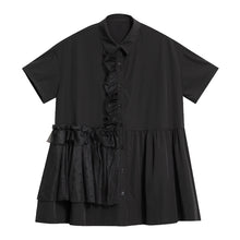 Load image into Gallery viewer, Women's Irregular Ruffled Shirt
