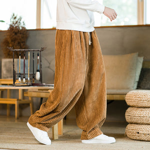 Vintage Loose Corduroy Casual Pants