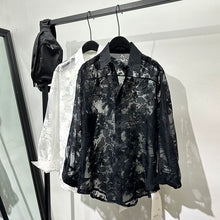 Load image into Gallery viewer, Micro-sheer Loose Casual Shirt
