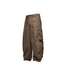 Load image into Gallery viewer, Fine Check Loose Workwear Wide-leg Pants
