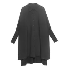 Load image into Gallery viewer, Asymmetric Loose Casual Drape Shirt
