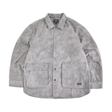 Load image into Gallery viewer, 50D Seersucker Special Dyed Round Hem Shirt Jacket
