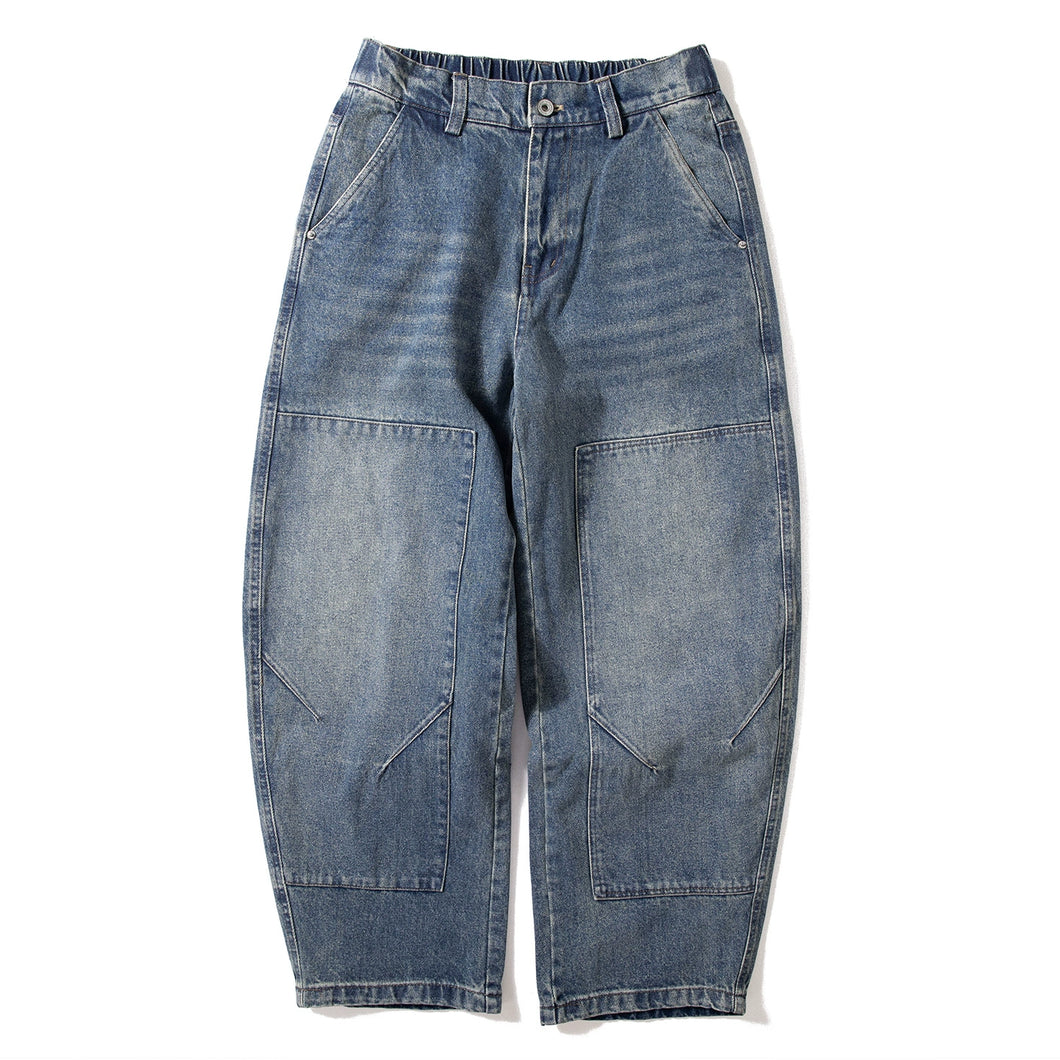 American Retro Loose Straight Wide-leg Pants