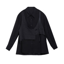 Load image into Gallery viewer, Fake Two-piece Loose Casual Shirt
