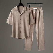 Load image into Gallery viewer, Thin Summer Solid Color Two-piece set
